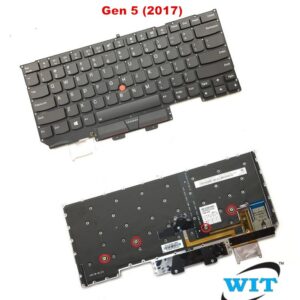 IBM Lenovo Thinkpad X1 Carbon Gen 5 2017 laptop Original Keyboard
