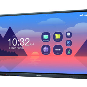 InFocus INF7513 75" 4K Interactive Touch Display with Inbuilt Camera