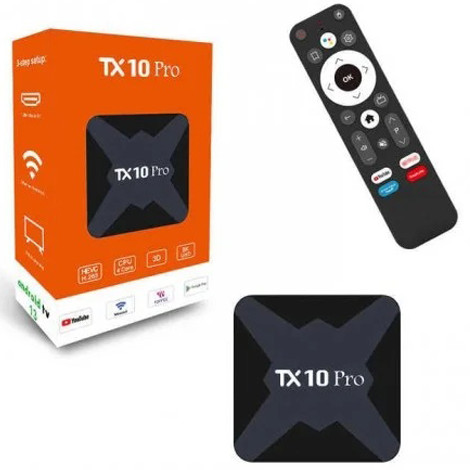 X10 Pro Android TV Box Voice Control